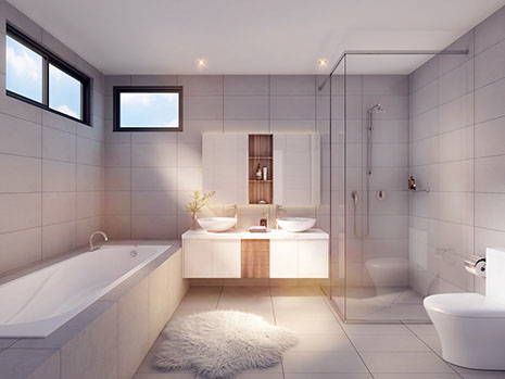 Knox Garden bathroom interior
